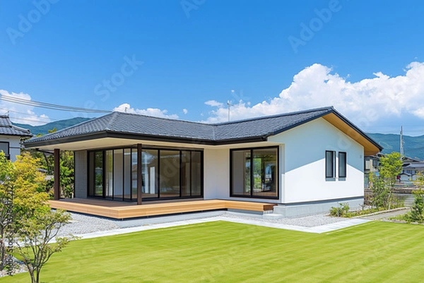 Obraz 新築の平家