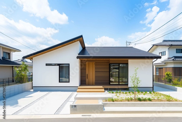 Obraz 新築の平家