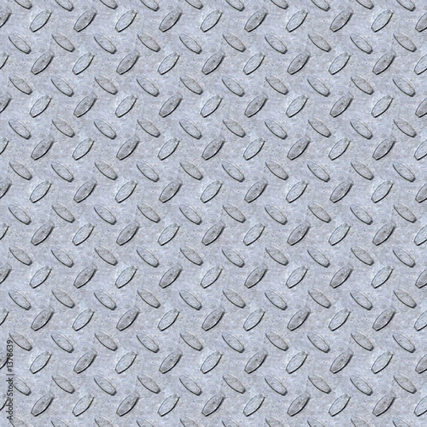 Obraz used metal tiles pattern