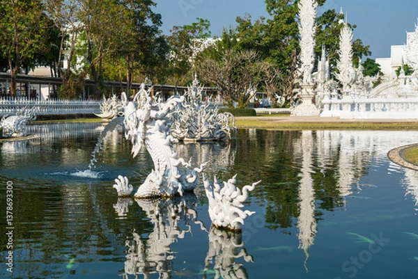 Obraz White Temple - Wat Rong Khun - Chiang Rai