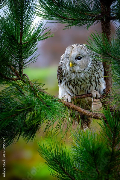 Fototapeta Habichtskauz