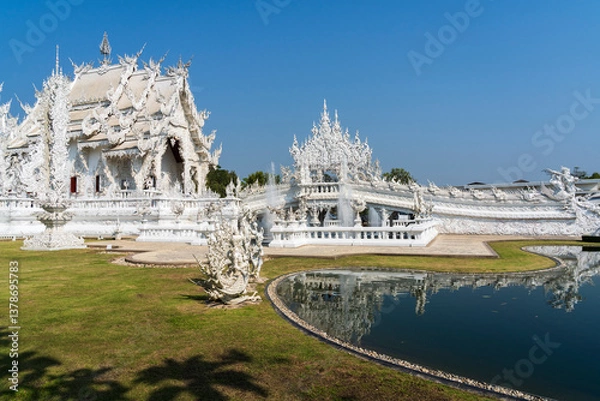 Obraz White Temple - Wat Rong Khun - Chiang Rai