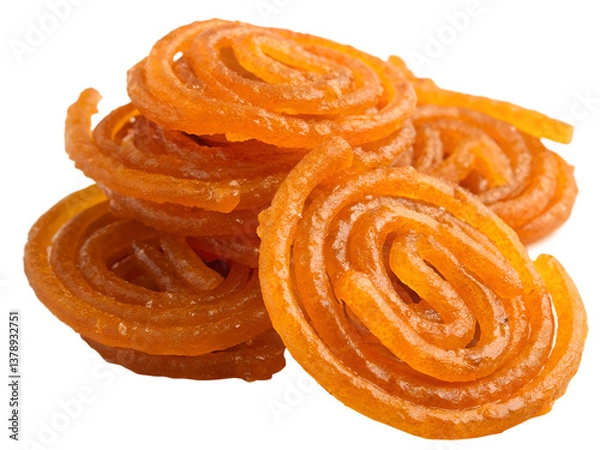Obraz jalebi isolated on transparent background