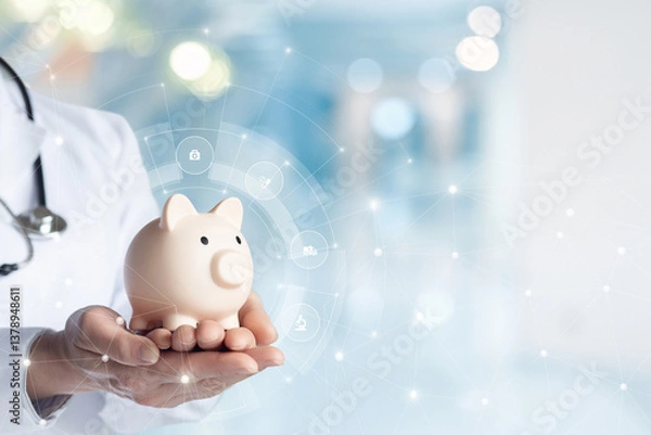 Obraz Medicine and finance.