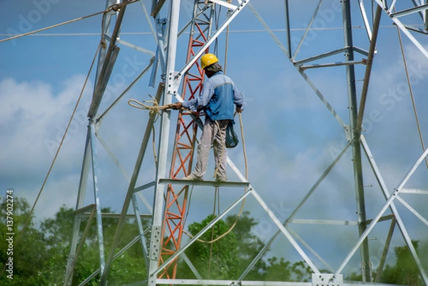 Obraz Cable Hotline People