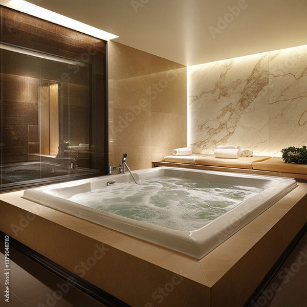 Obraz luxury bathroom 