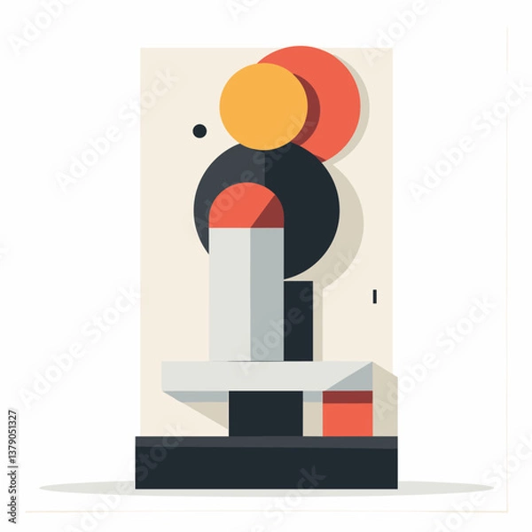 Obraz vector illustration of an abstract design