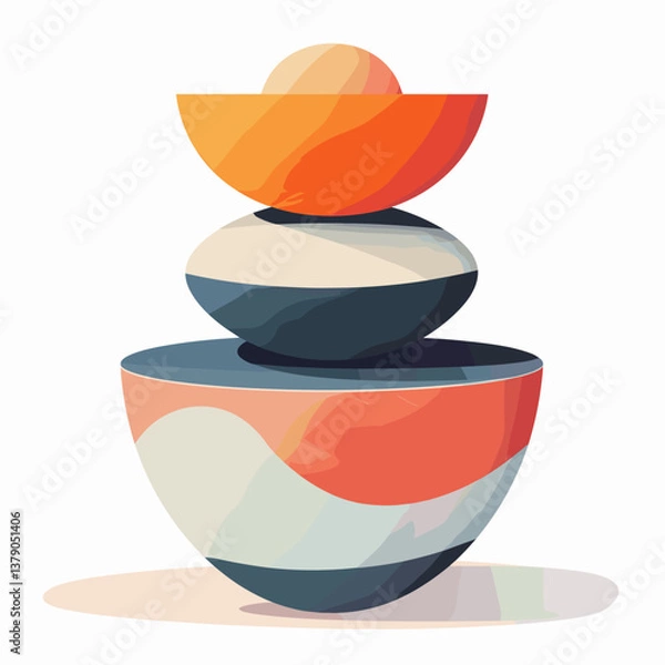 Obraz vector illustration of an abstract design