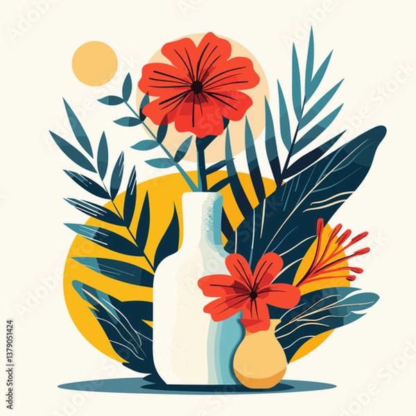 Obraz flowers in vase