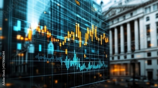 Obraz Comprehensive Financial Growth Analysis: Harnessing Stock Market Trends & Investment Strategies with Real-Time Data Visualization