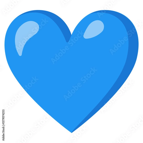 Obraz Blue Heart