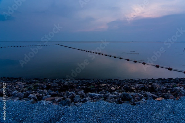 Obraz Dam with Blue sky