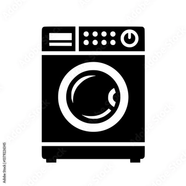 Obraz washing machine icon