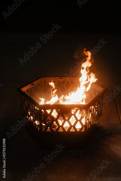 Obraz fire pit