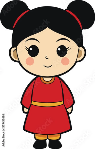 Obraz cute-nice-girl.eps