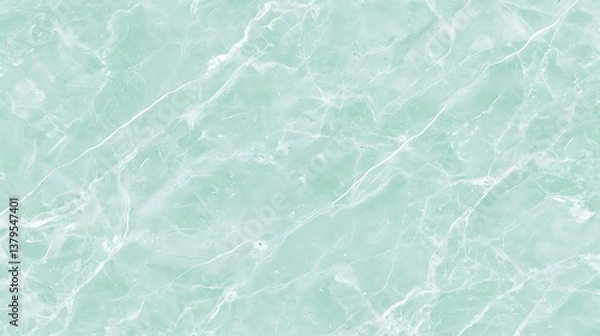 Obraz A beautiful close up of a patterned green marble surface
