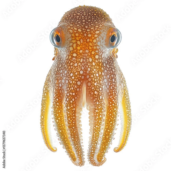 Obraz Squid png fresh squid png seafood squid png underwater squid png transparent background image