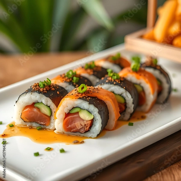 Obraz sushi
