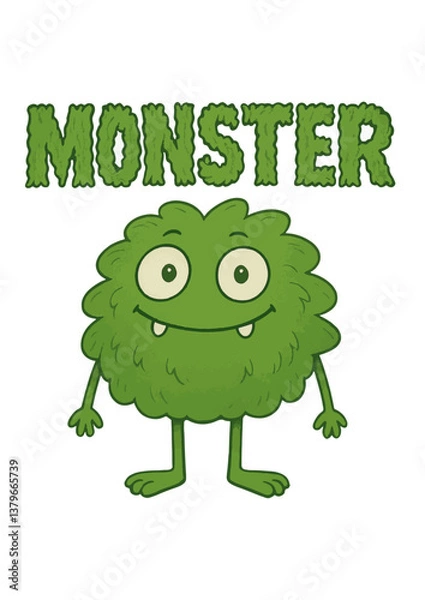 Fototapeta Monster
