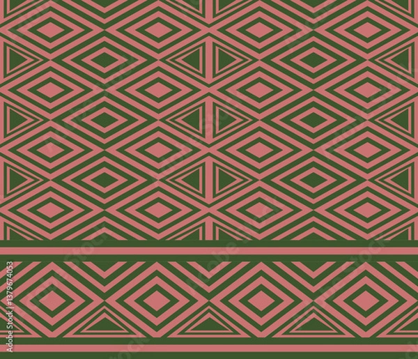 Obraz abstract geometric pattern