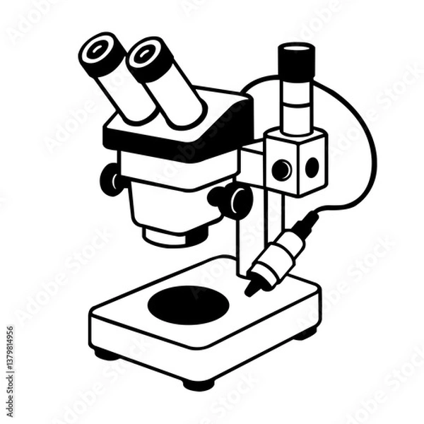 Fototapeta stereo microscope