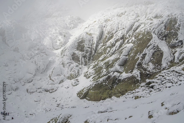 Fototapeta winter mountain