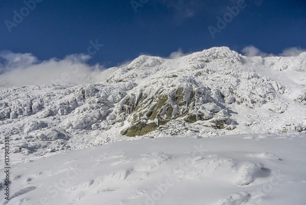 Fototapeta winter mountain