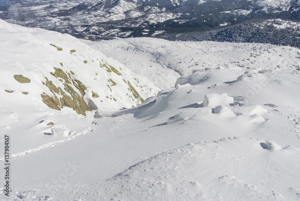 Fototapeta winter mountain