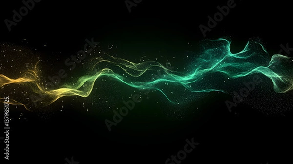 Fototapeta wave, light, vector, design, wallpaper, blue, illustration, color, backdrop, motion, curve, art, water, waves, pattern, lines, energy, concept, glowing, decoration, template, flowing, line, flow, glow