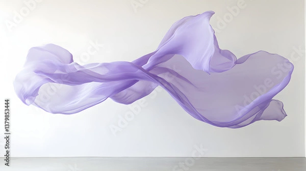 Fototapeta smoke, wave, art, color, light, design, curve, purple, shape, blue, motion, water, illustration, pattern, flow, swirl, rainbow, smooth, vector, backdrop, backgrounds, wallpaper, incense, violet, silk
