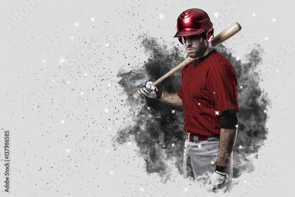 Fototapeta Baseball Player