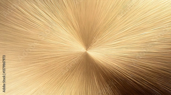 Obraz Abstract Radiant Burst of Gold Texture with Dynamic Lines