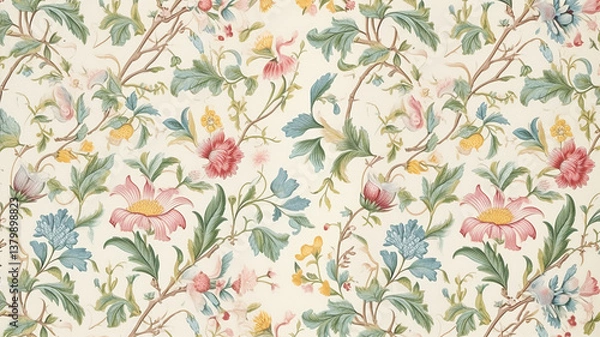 Obraz seamless floral pattern