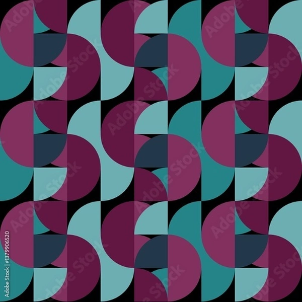 Fototapeta seamless geometric pattern