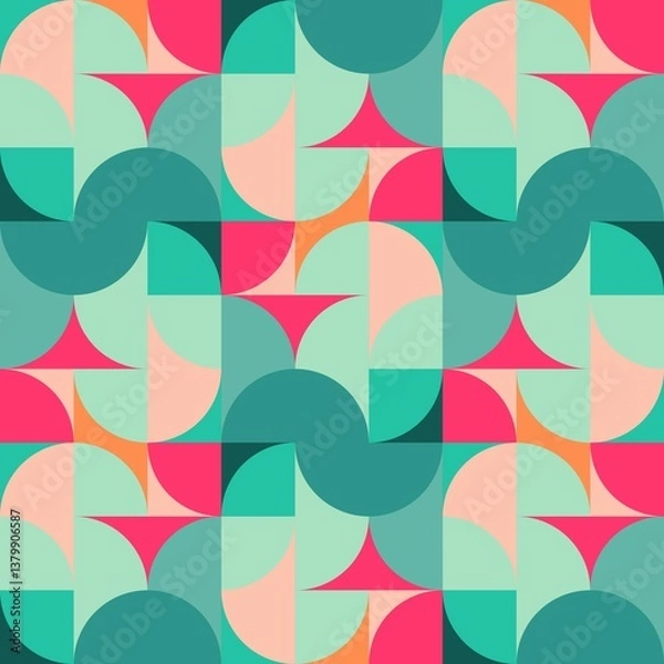 Fototapeta abstract seamless pattern