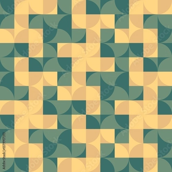 Fototapeta seamless geometric pattern