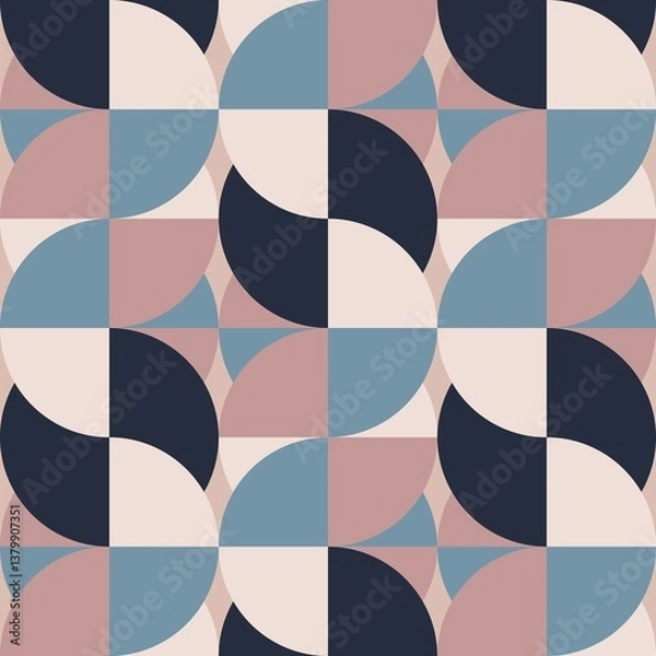 Fototapeta seamless geometric pattern