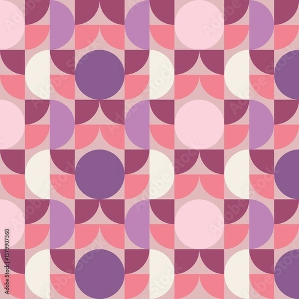 Fototapeta seamless geometric pattern