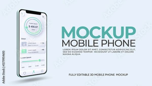 Obraz Mobile Phone Mockup