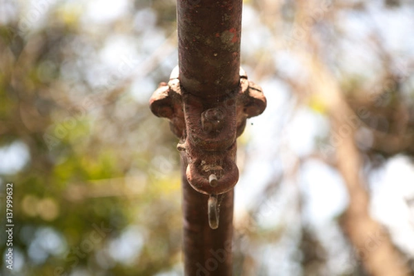 Fototapeta Old playground hook