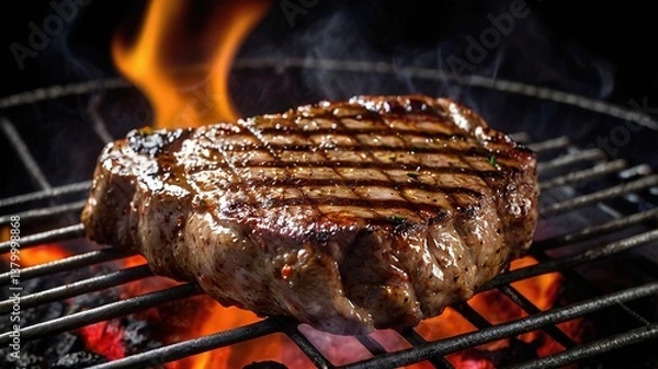 Obraz meat on the grill