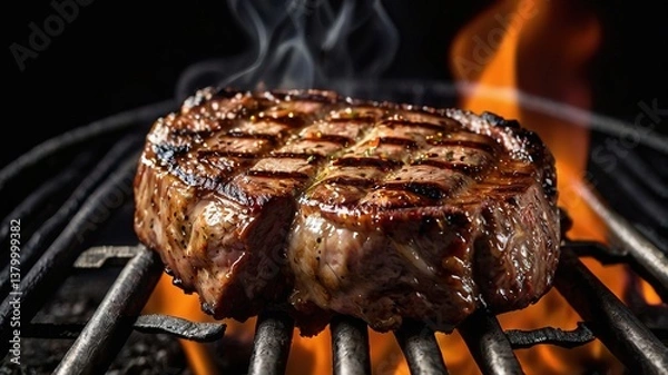 Obraz meat on the grill