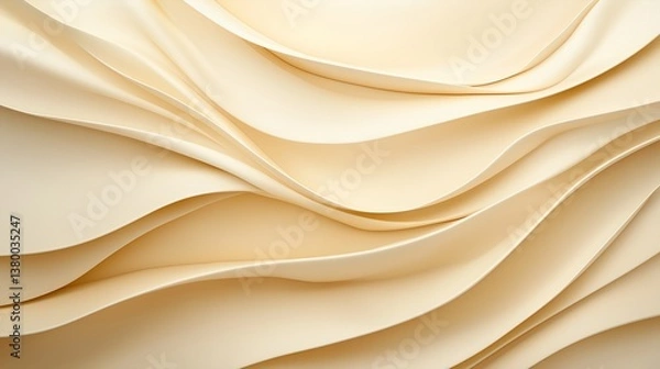 Fototapeta Golden abstract wave design that is perfect for use in both digital and print media formats