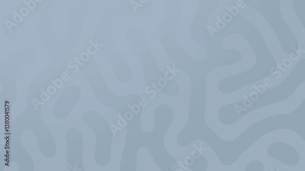 Fototapeta Big gray turing pattern on light grey background. Organic looking patterns. Abstract high resolution full frame background in black and white with copy space.