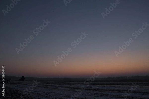 Fototapeta Grey Evening