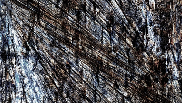 Fototapeta Gorgeous wood texture with scratched patterns