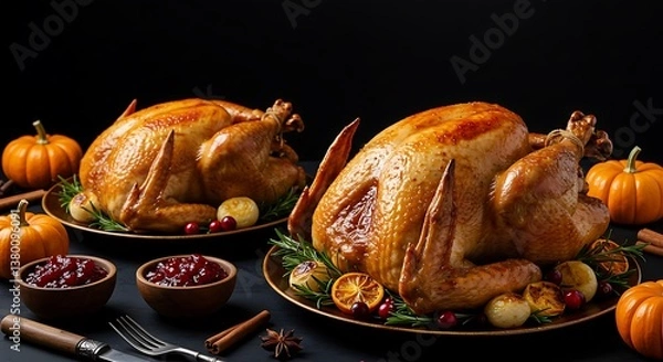 Obraz Double the Feast AI Generated