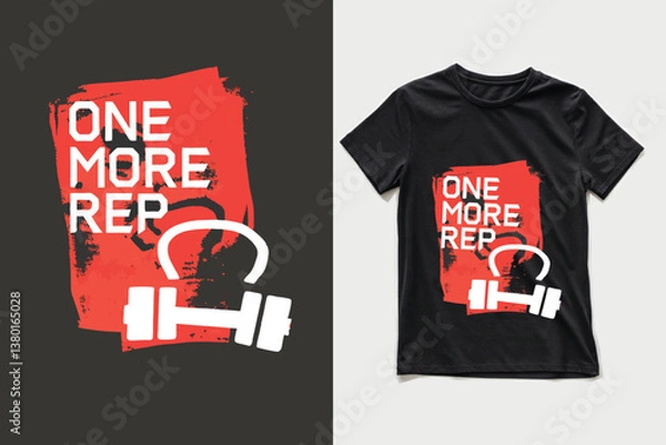 Fototapeta Typography T shirt design vector on white background