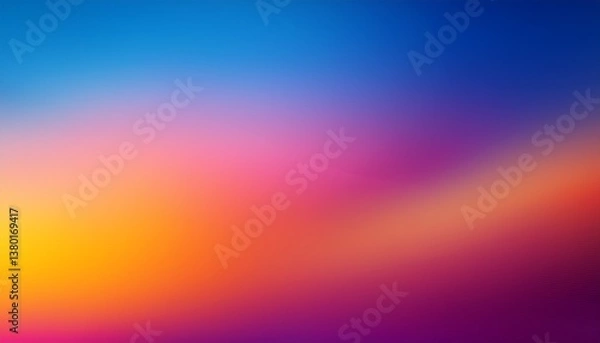 Obraz new color gradient background with smooth style