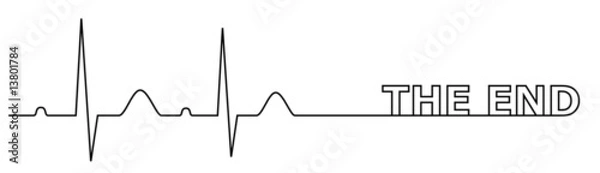 Fototapeta The End